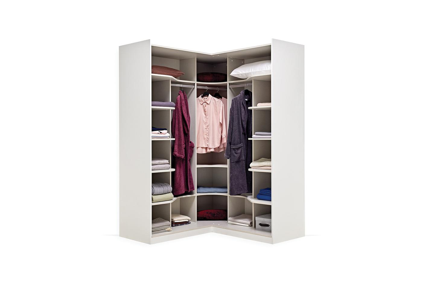 Legato corner wardrobe