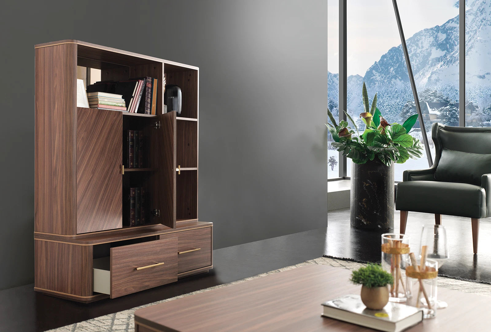 Raum shelving unit