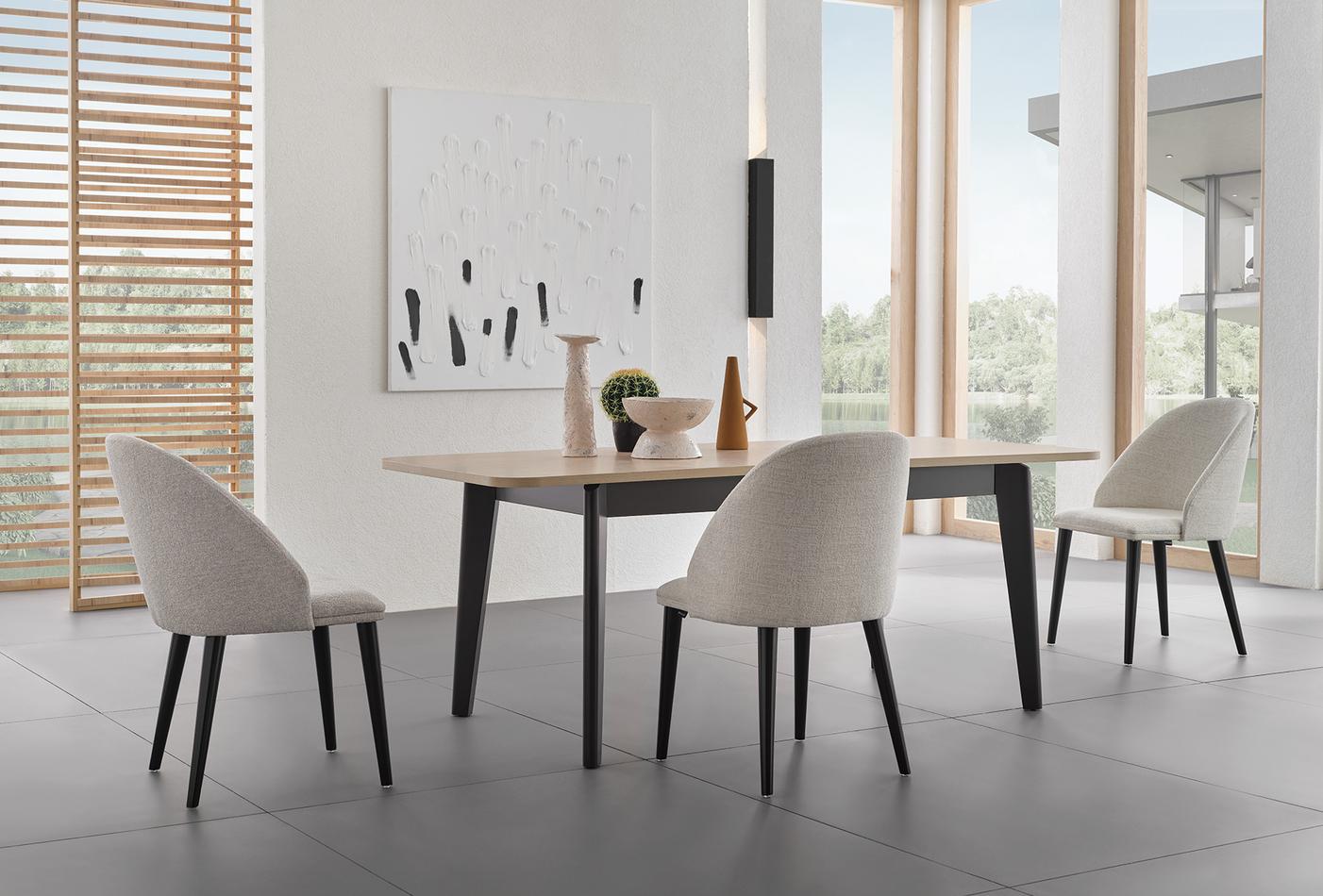 Terra extendable dining table