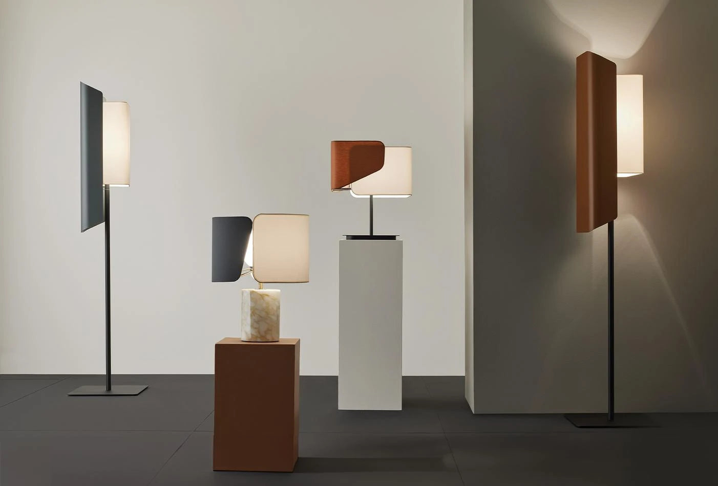 Baku metal table lamp