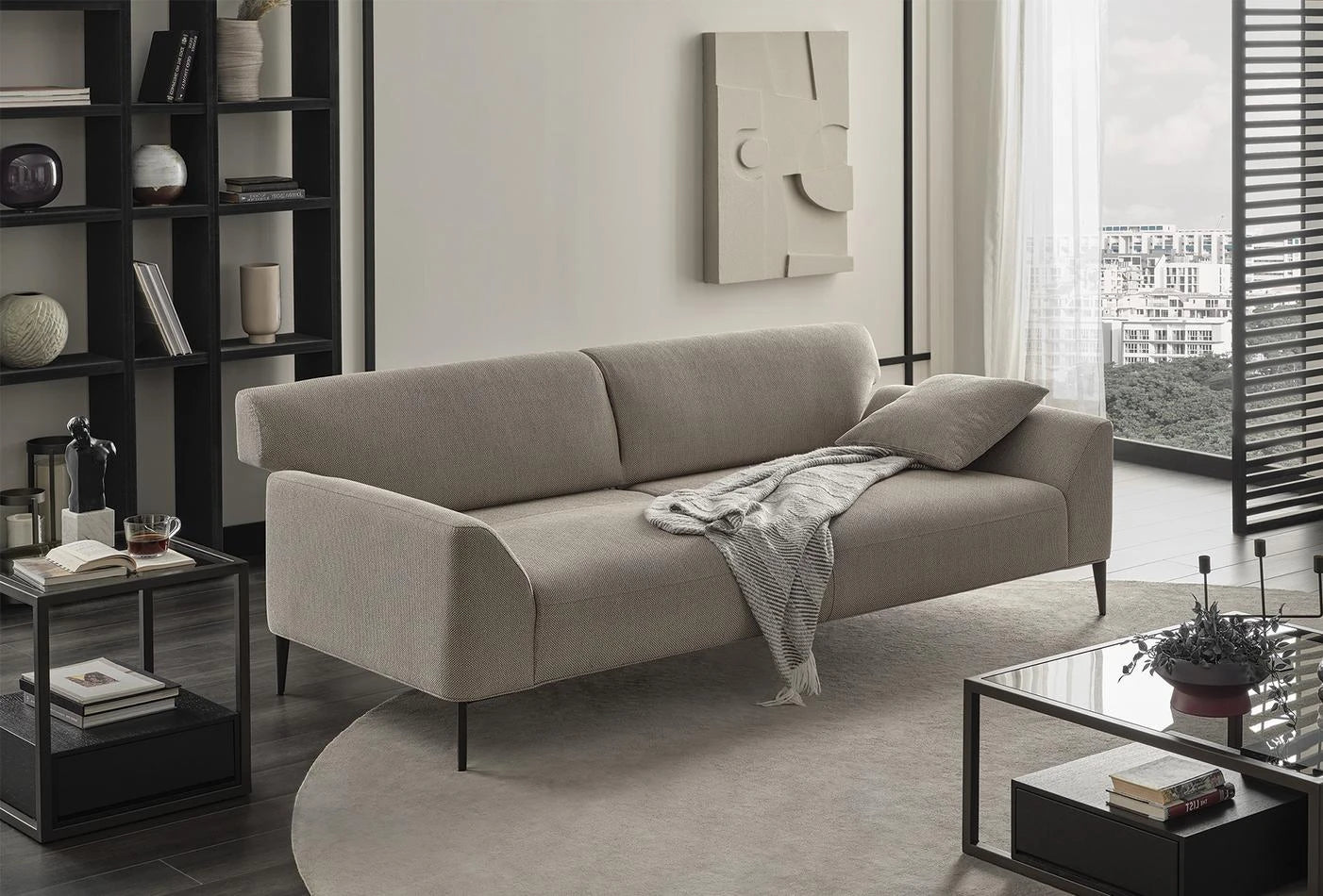 Berta 3-seater sofa bed