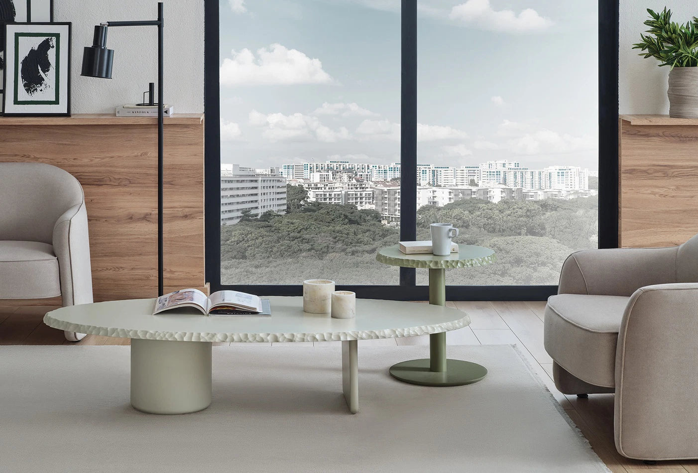 Alpha coffee table