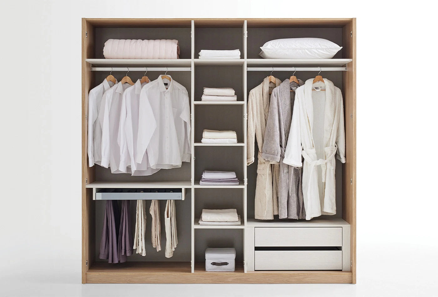 Perge gardróbszekrény