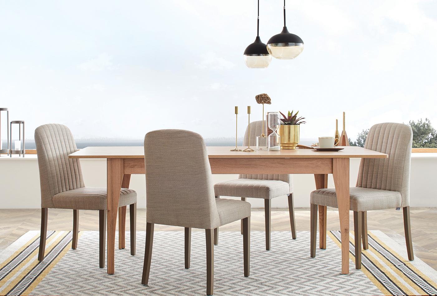 Sona extendable dining table