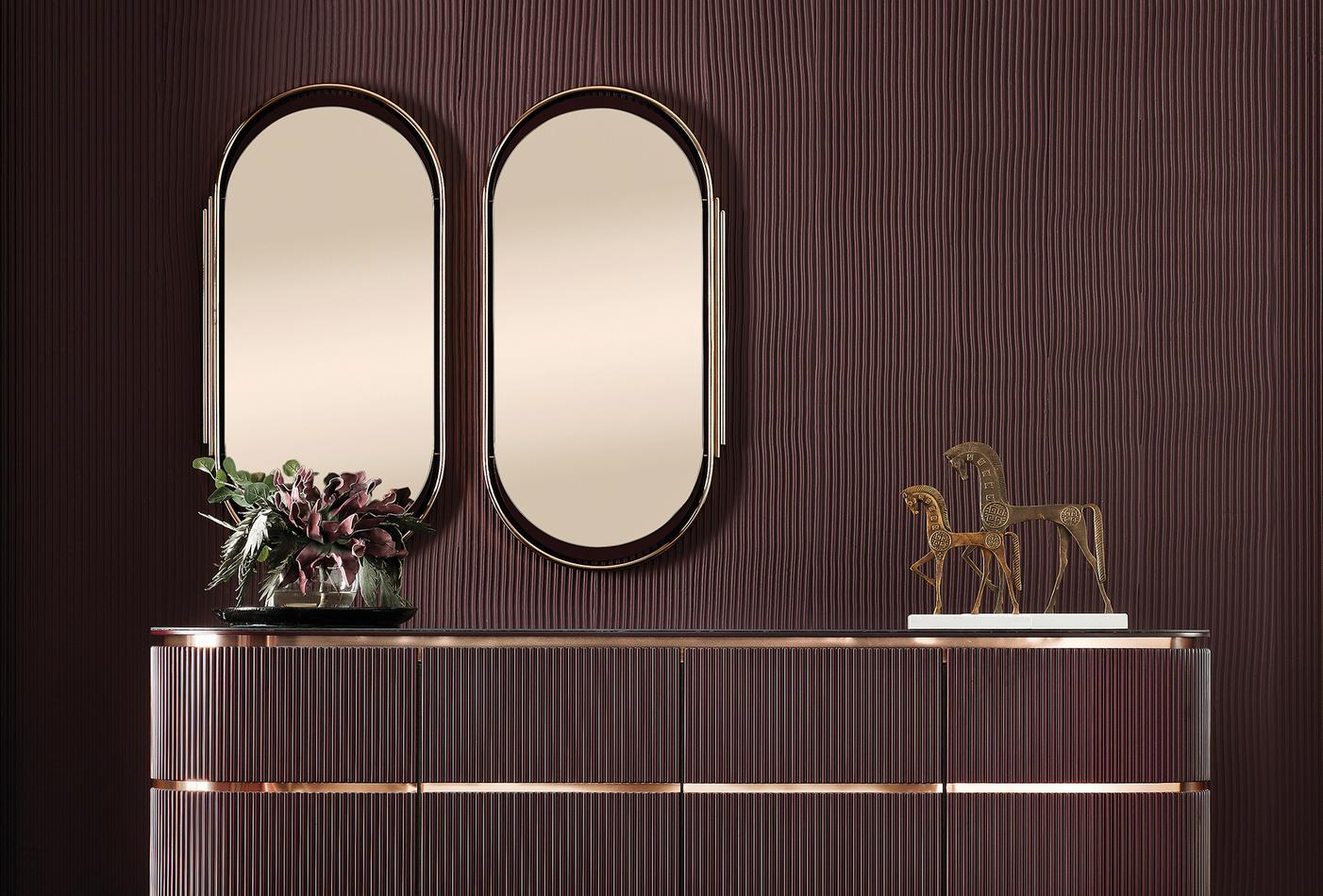 Vienna wall mirror